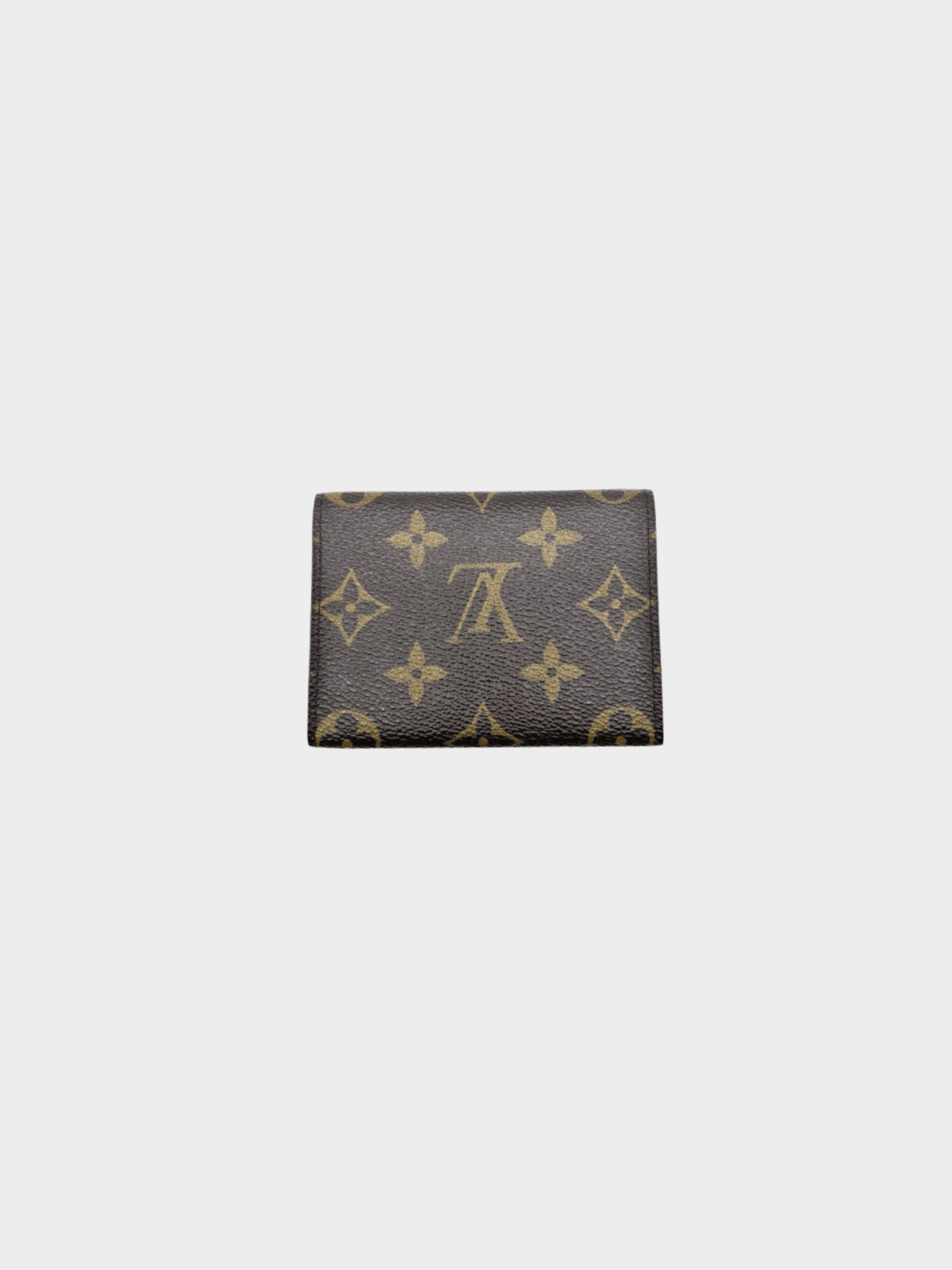 Louis Vuitton 1990s Brown Monogram Canvas Card Holder
