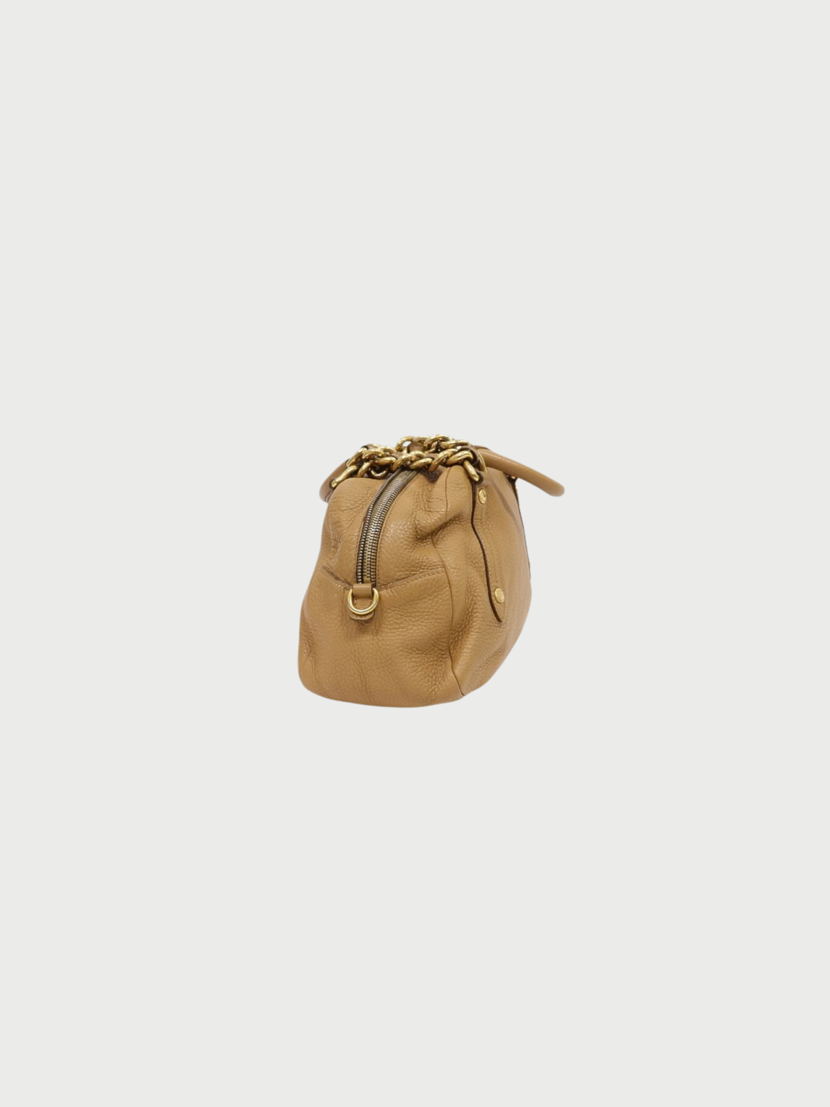 Prada 2000s Beige Vitello Daino Leather Handbag