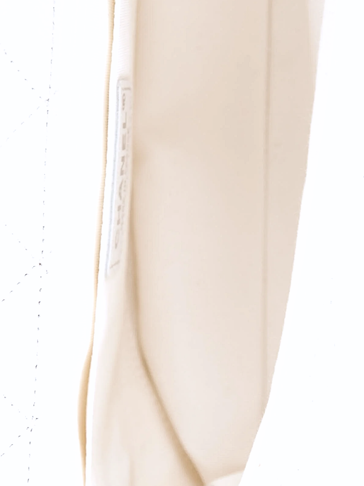 Chanel 2014 White Classic Medium Pearl Beaded Single Flap Bag