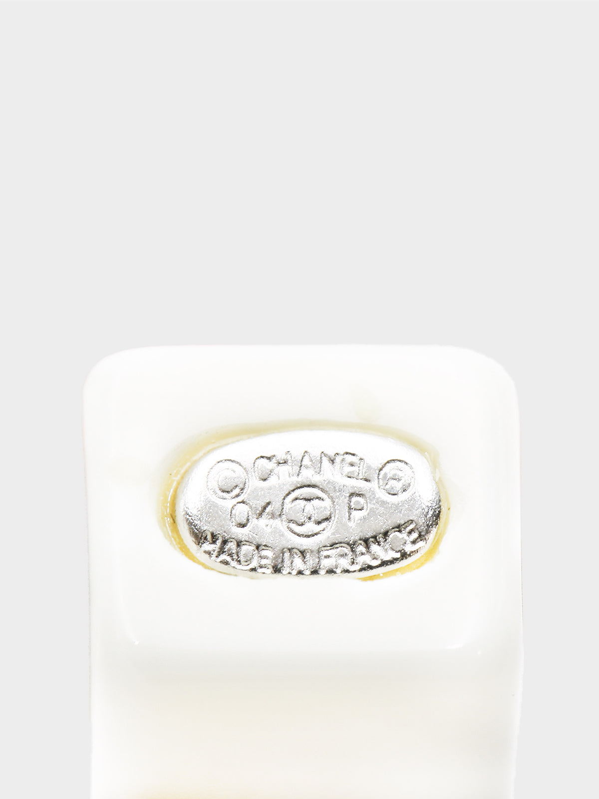 Chanel Spring 2004 CC Clover Drop Earrings
