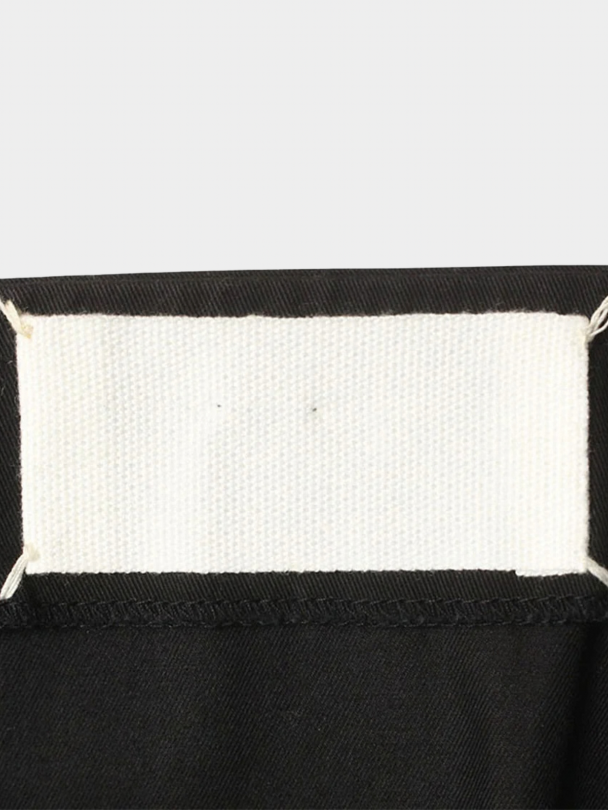 Maison Martin Margiela SS 1998 Black Cotton Maxi Skirt