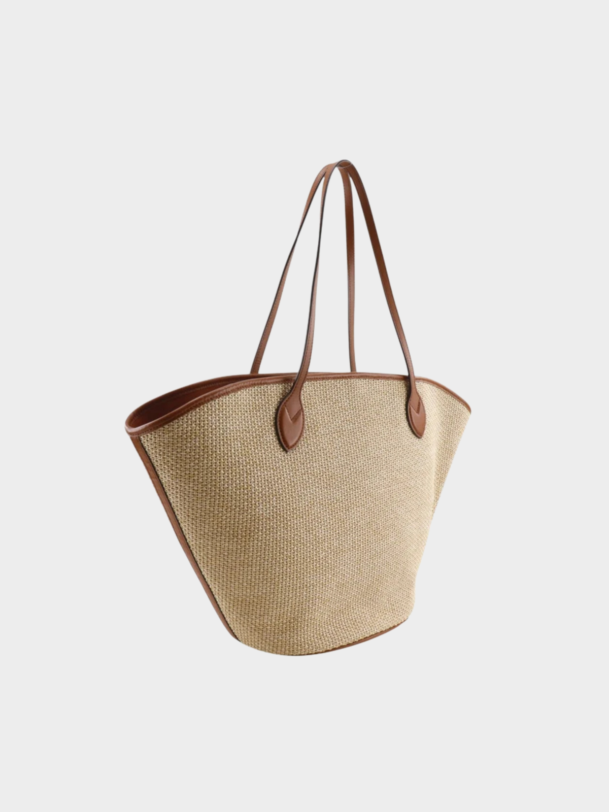 Louis Vuitton 2020s Beige Raffia Saint Jacques NM Tote Bag