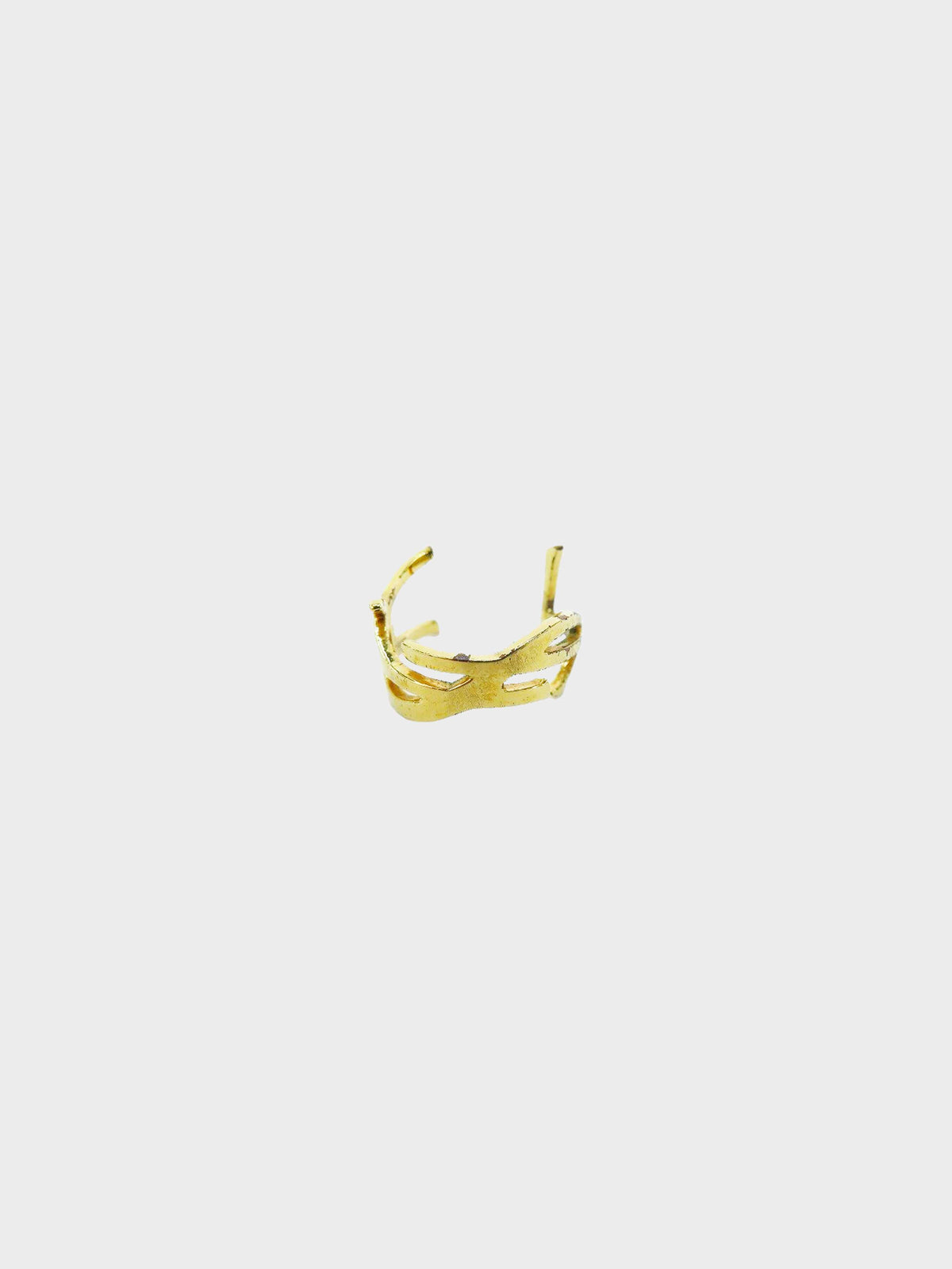 Yves Saint Laurent 2020s Gold Opyum Twist Ring