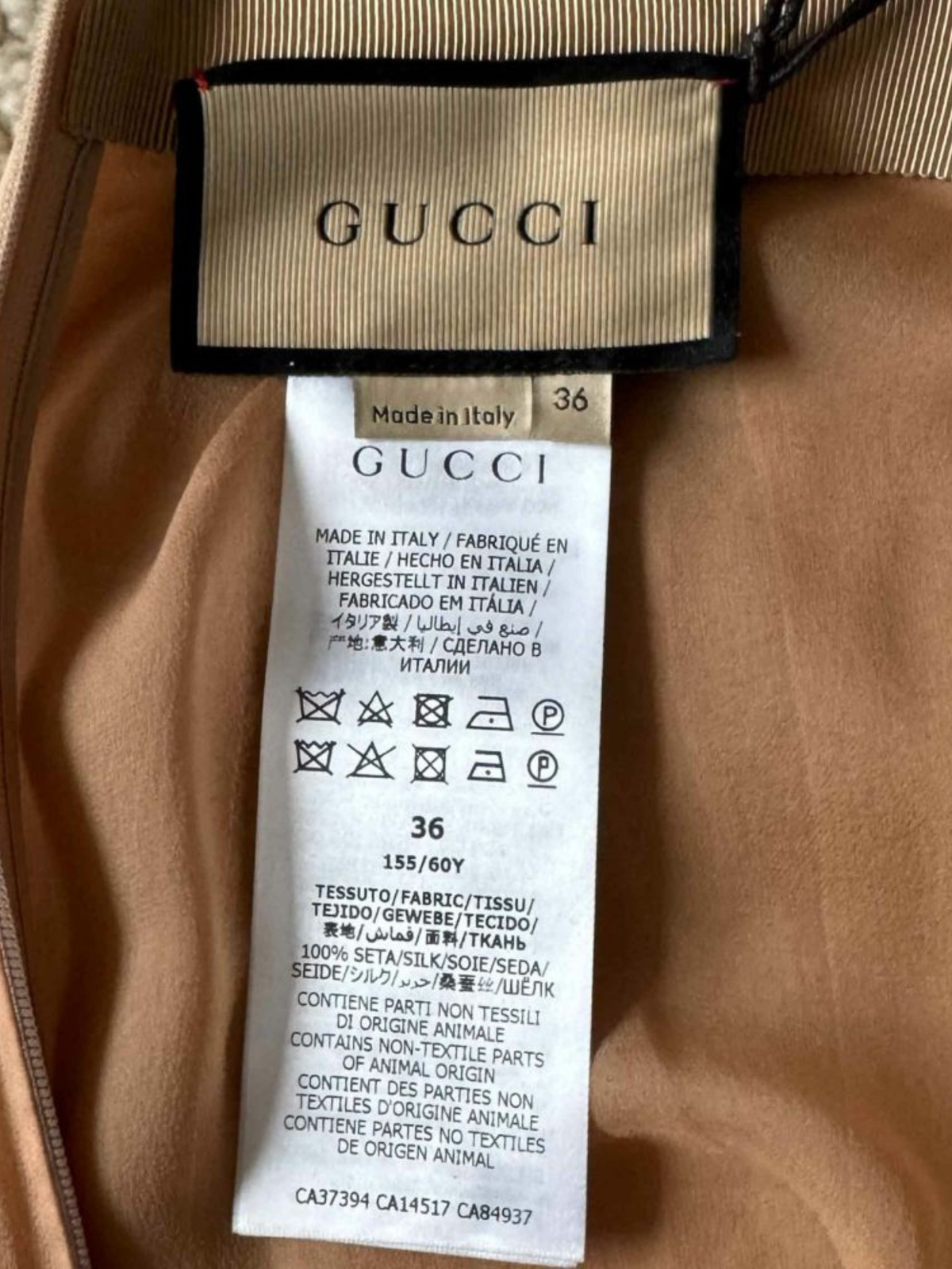 Gucci 2000s Pink Silk Chiffon Skirt