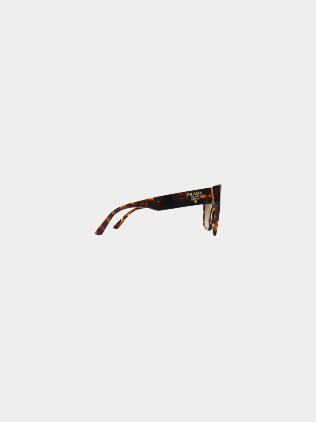 Prada 2010s Tortoiseshell Plastic Sunglasses
