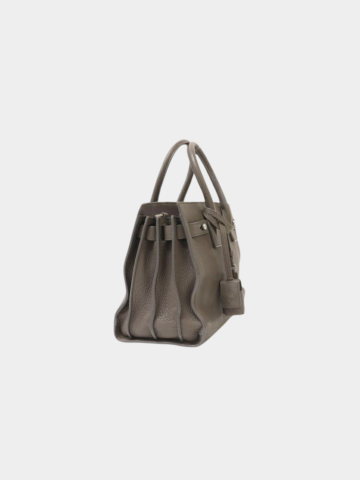 Yves Saint Laurent 2010s Gray Sac de Jour Bag