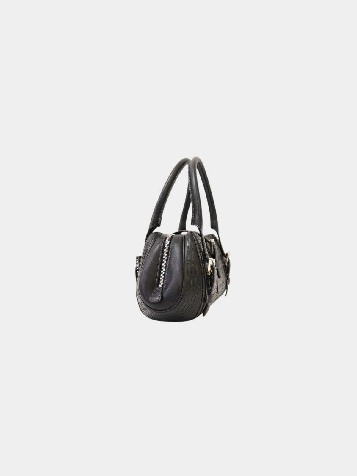 Loewe 2000s Black Leather Senda Bag