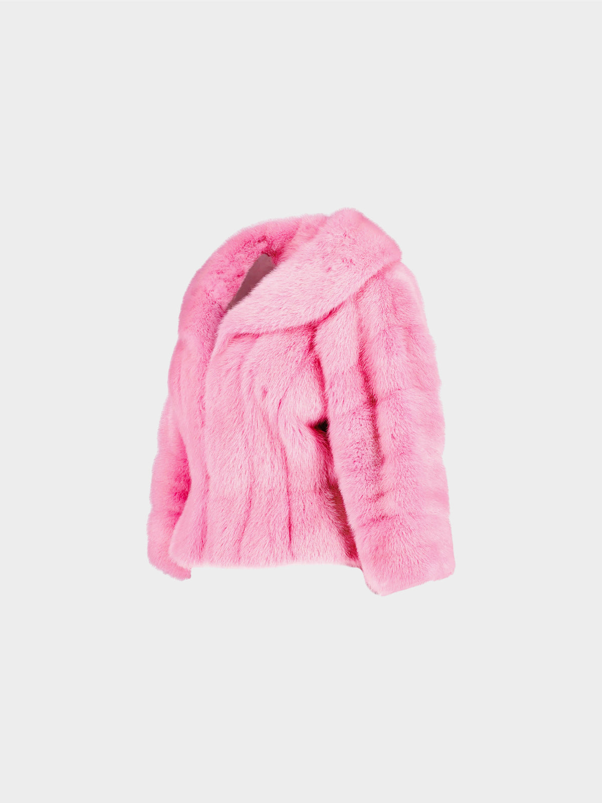 Christian Dior by John Galliano 2004 Pink Mink Fur Jacket