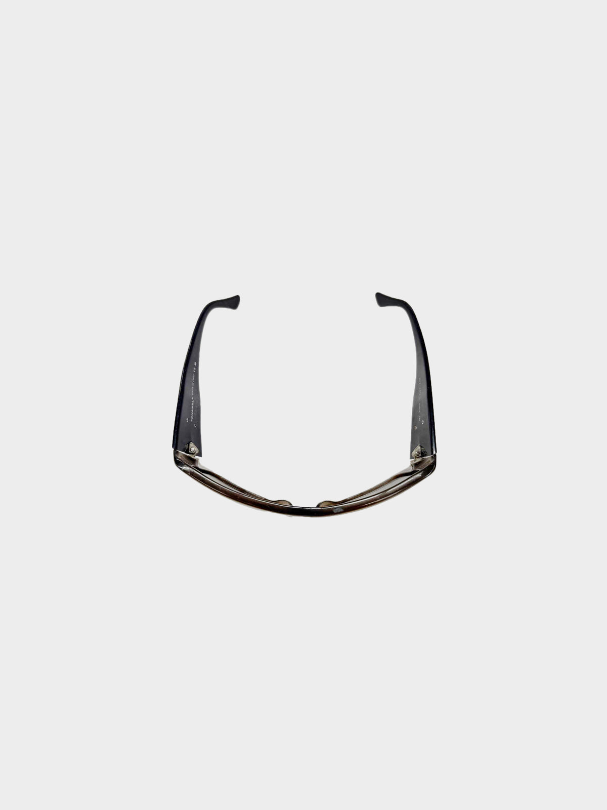 Chanel 2000s Black and Brown 5079 Sunglasses