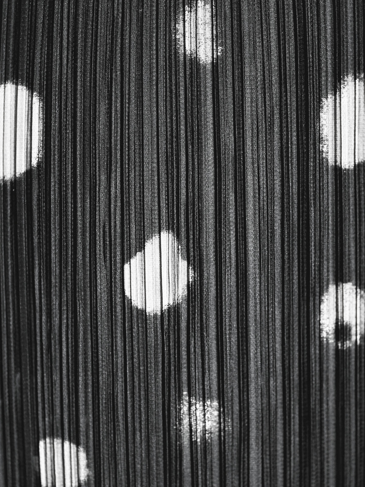 Issey Miyake Pleats Please FW 1999 Black and White Polka Dot Skirt
