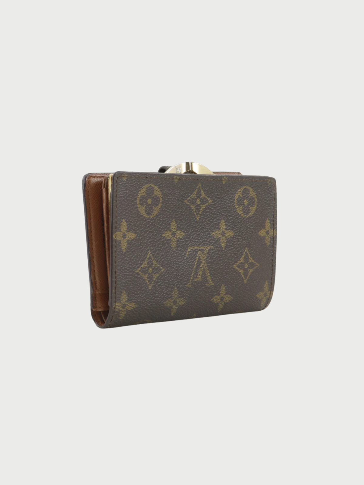 Louis Vuitton 1990s Brown Monogram Canvas Portefeuille Viennois Bi-Fold Wallet