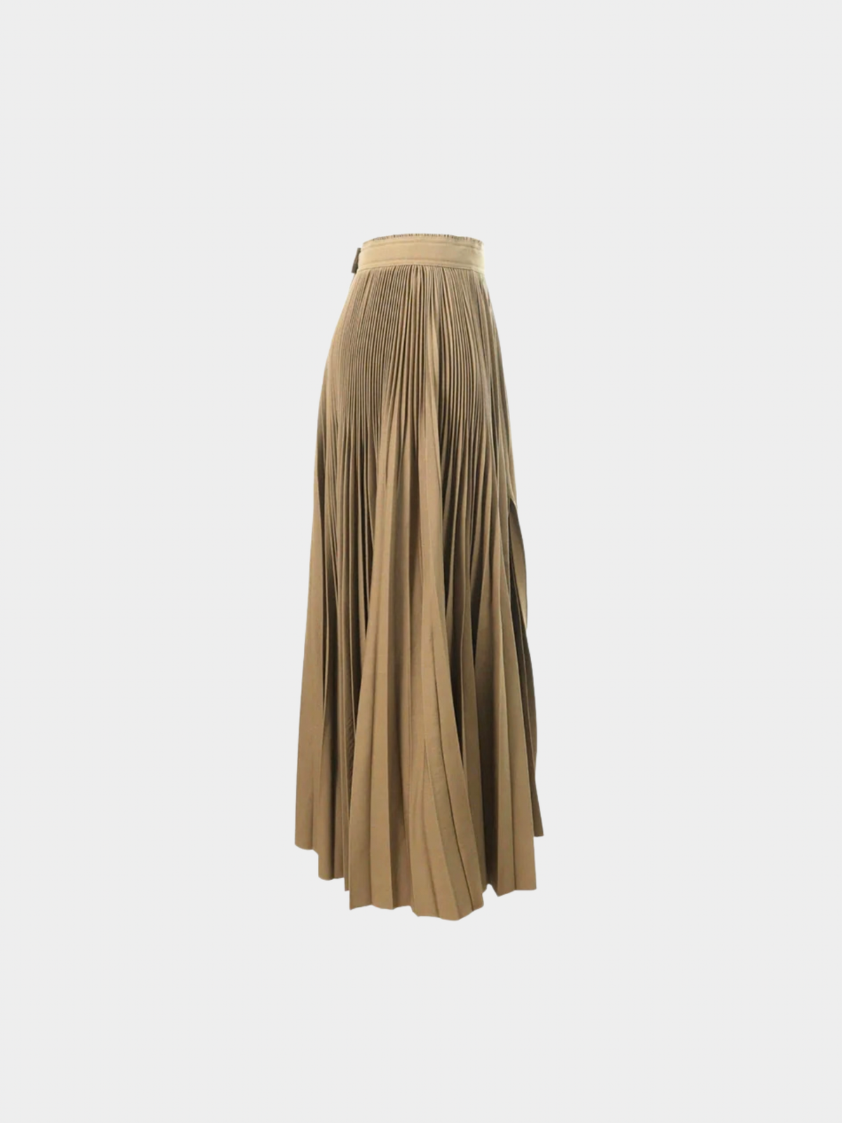 Celine By Phoebe Philo 2010s Khaki Skirt
