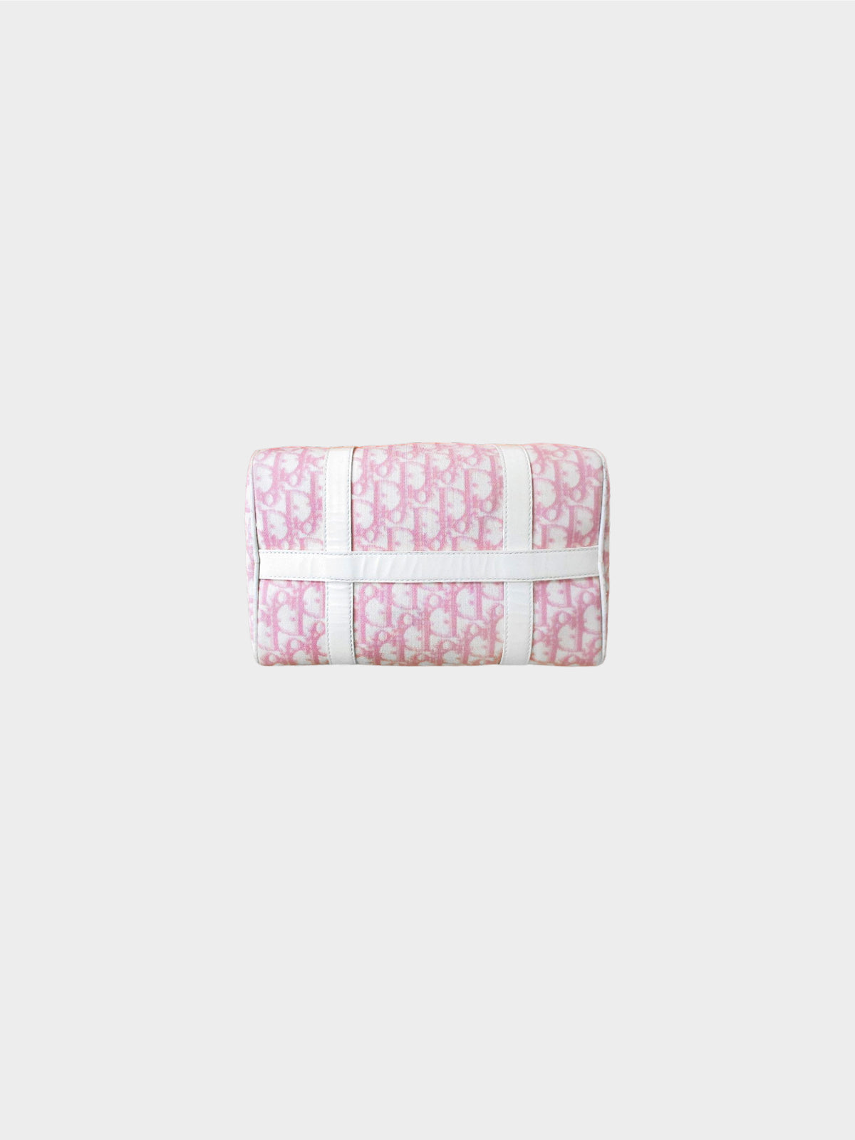 Christian Dior 2000s Pink Trotter Mini Boston Bag