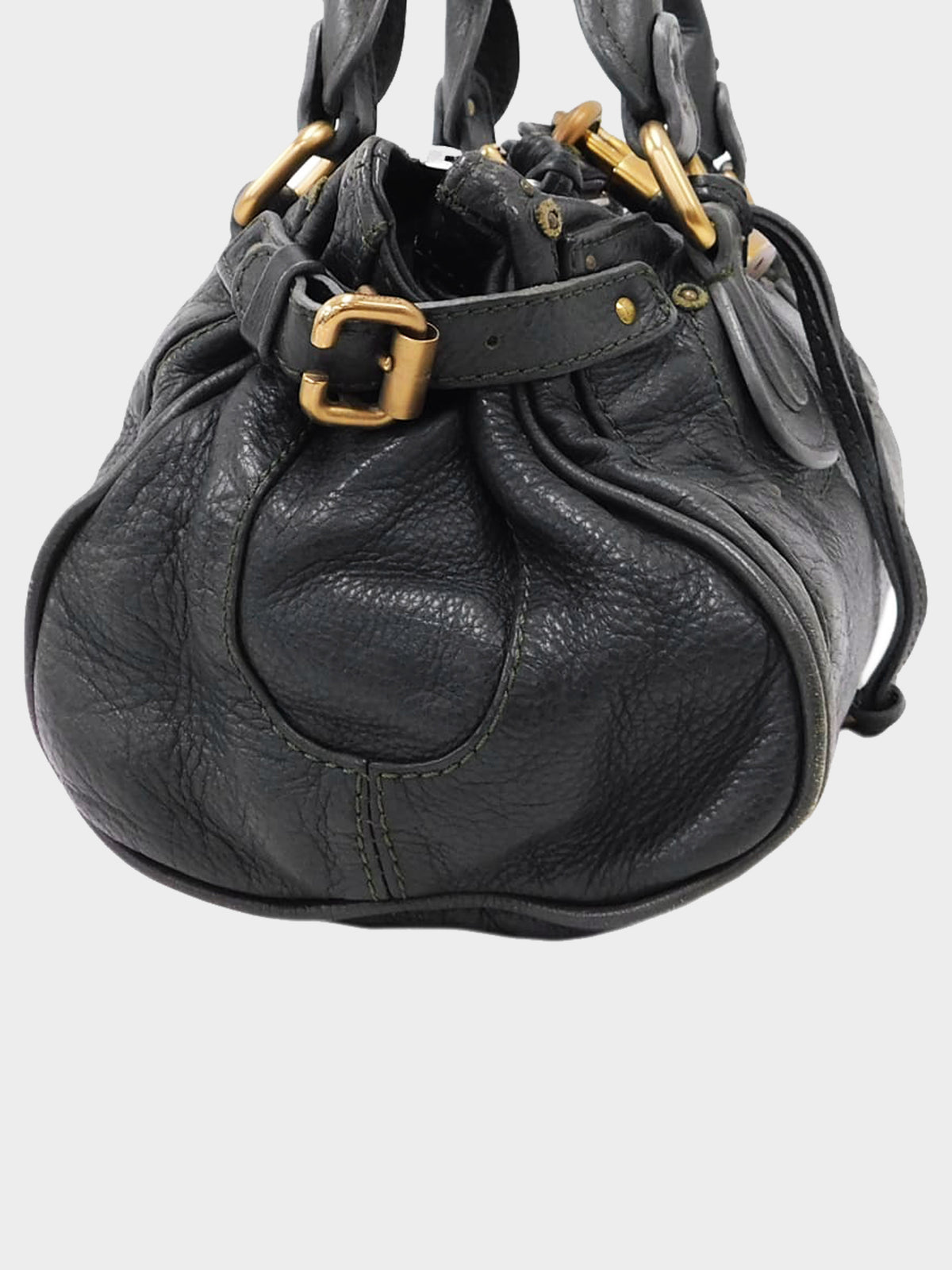 Chloe 2005 Black Leather Paddington Bag