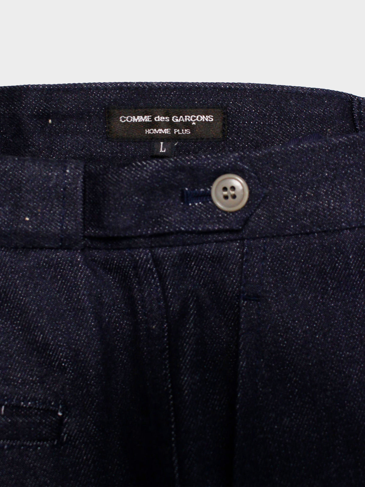 Comme des Garçons SS 2001 Front Line Jeans
