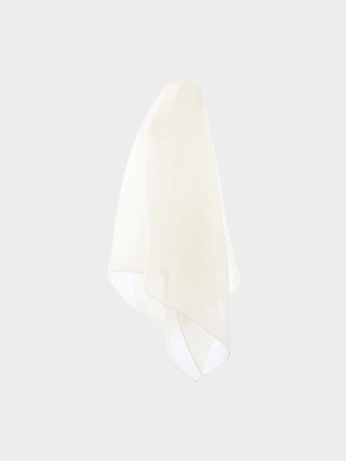 Issey Miyake Pleats Please Spring 2006 White Pleated Poncho