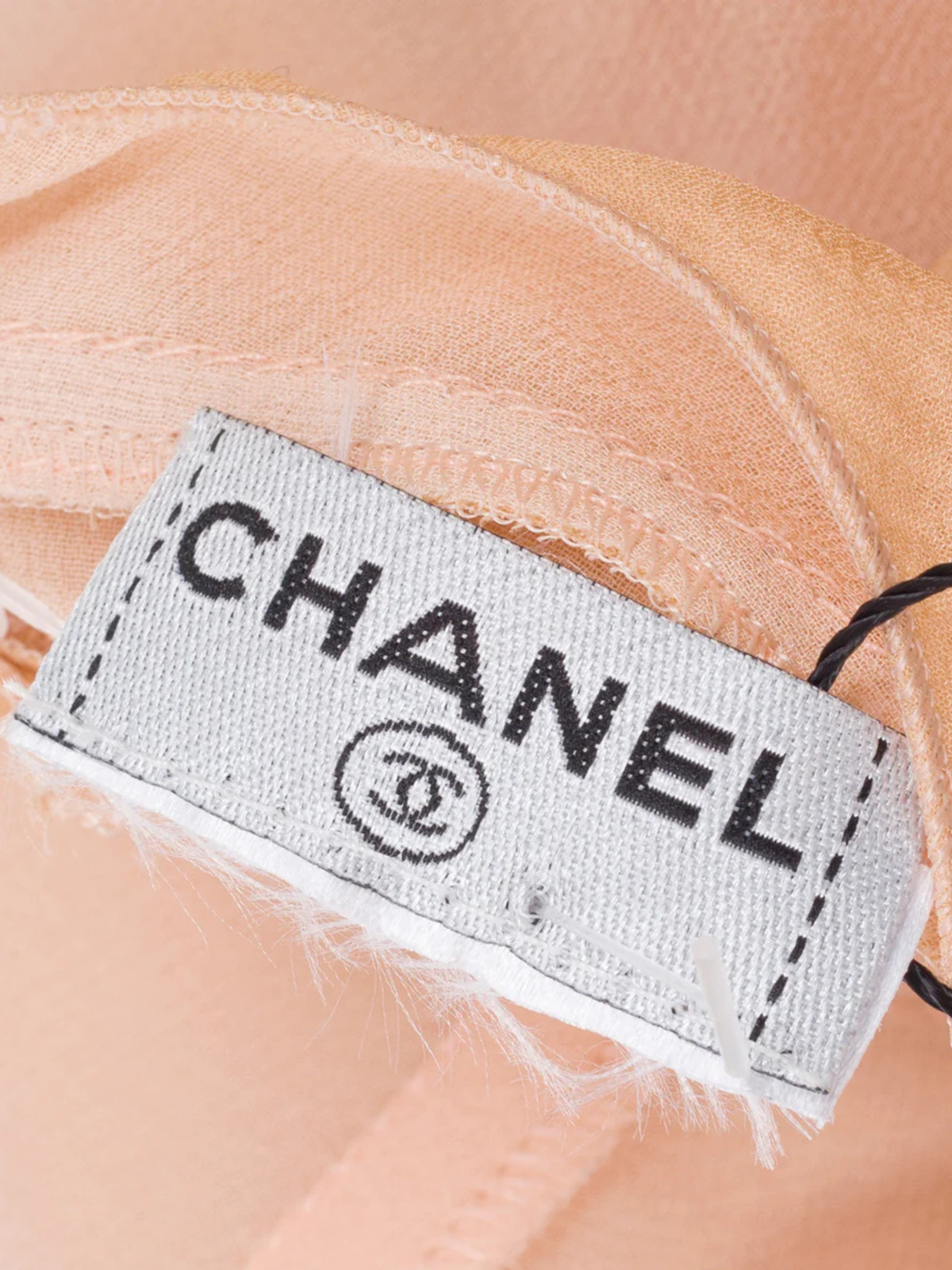 Chanel 2000s Pink Silk Pleated Dress