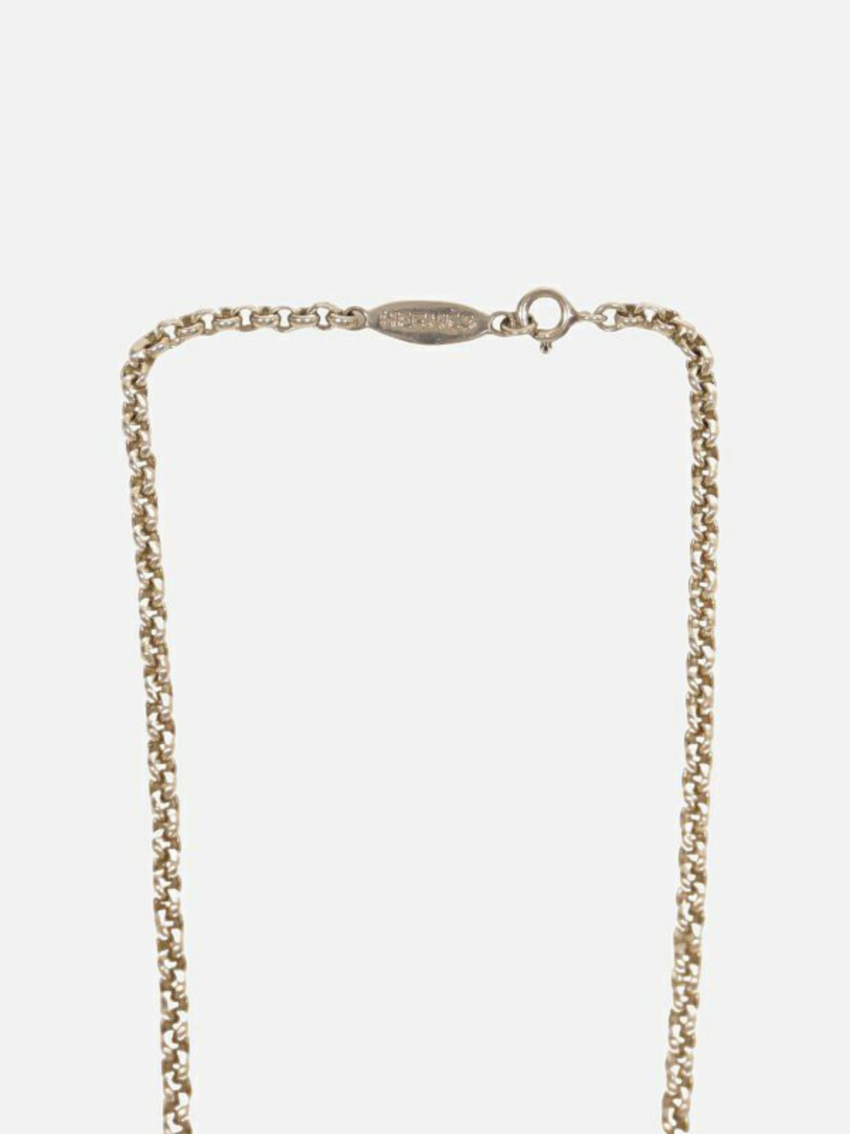 Hermès 2000s Silver 925 Chain Necklace