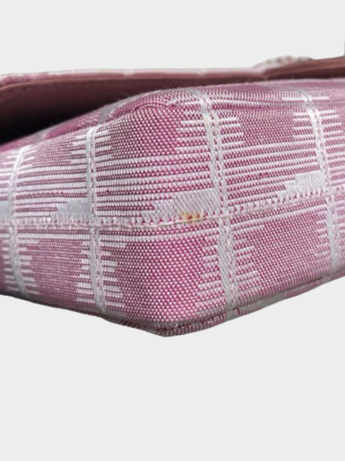 Chanel 2000-2002 New Travel Line Nylon East West Flap Shoulder Bag