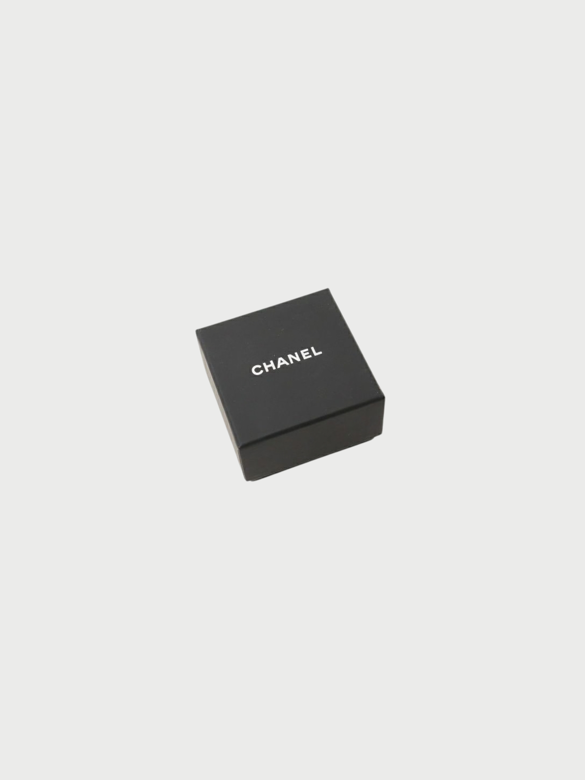 Chanel 2000s Gold Black COCO Logo Ring