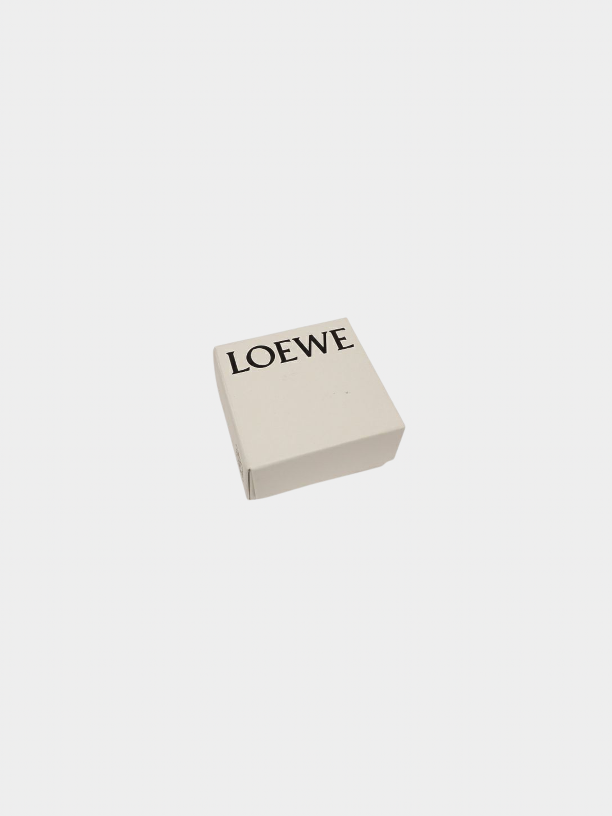 Loewe 2000s Black Leather Anagram Bracelet