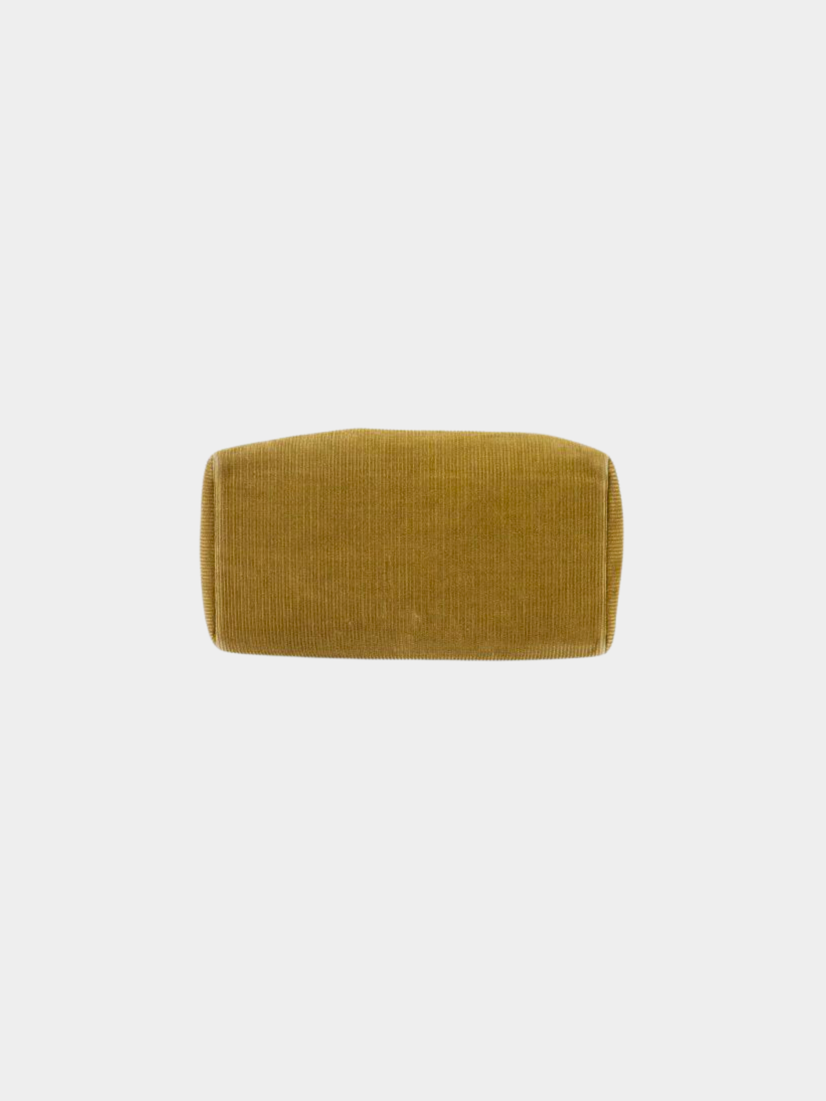 Fendi 1990s Brown Logo Corduroy Handbag