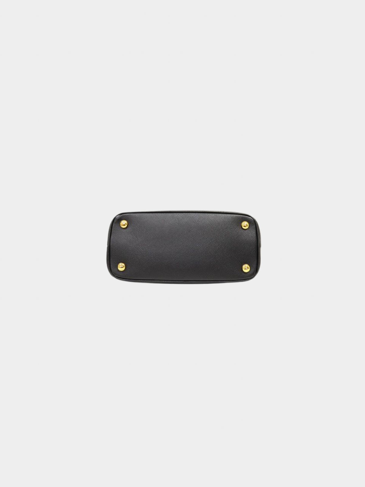 Prada 2010s Black Saffiano Galleria 2-Way Bag