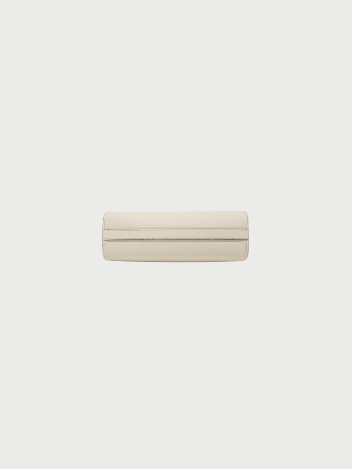 Prada 2010s White Saffiano Leather Logo Hardware 2Way Bag