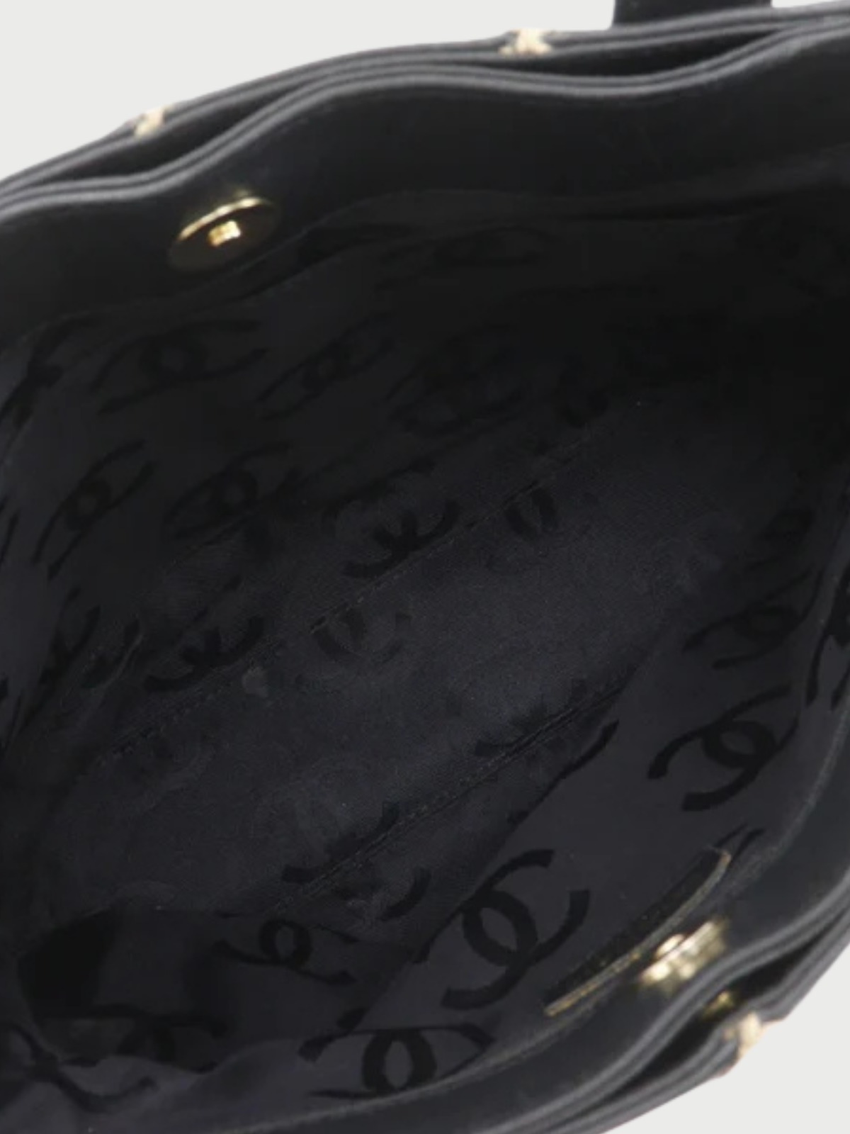 Chanel 2002 Black Calfskin Wild Stitch Handbag