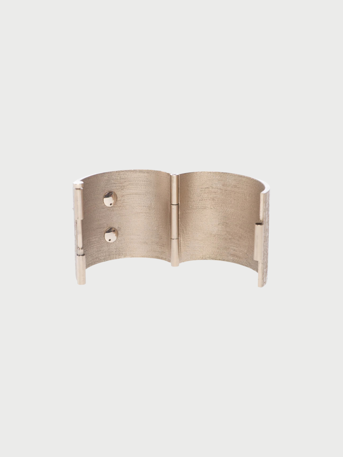 Chanel 2019 Gold Metal CC Cuff Bracelet