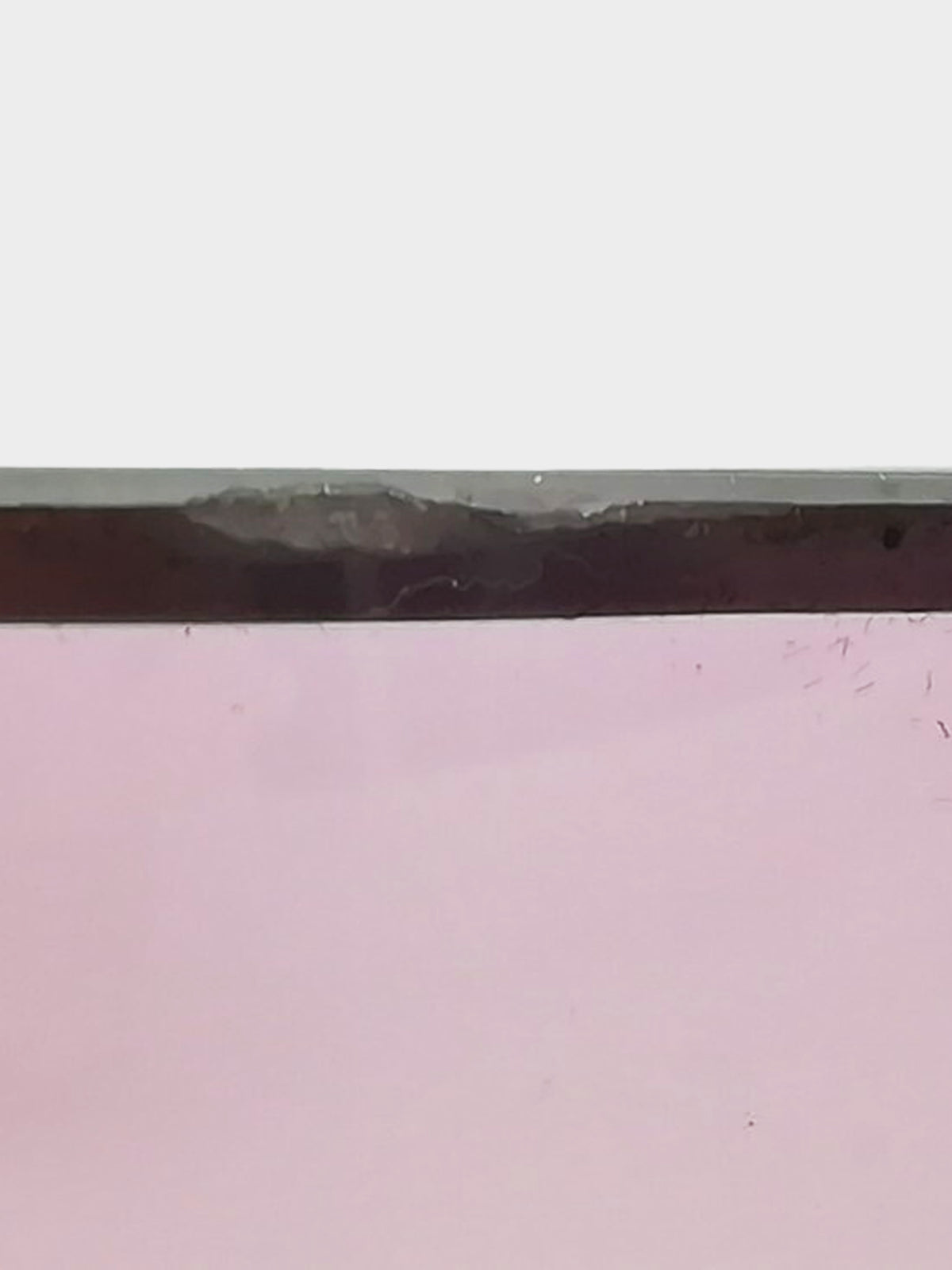 Gucci 2000s Gradient Pink GG Rimless Wrap Aviator Sunglasses