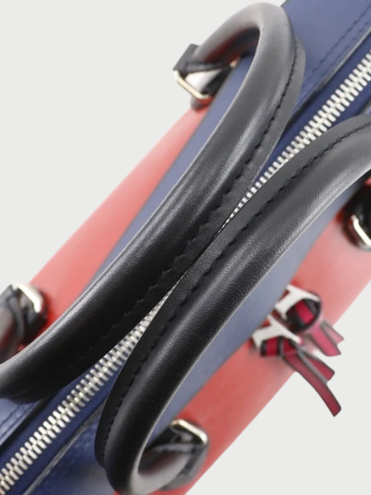 Louis Vuitton 2018 Red Navy Epi Leather Tuileries Tote Bag