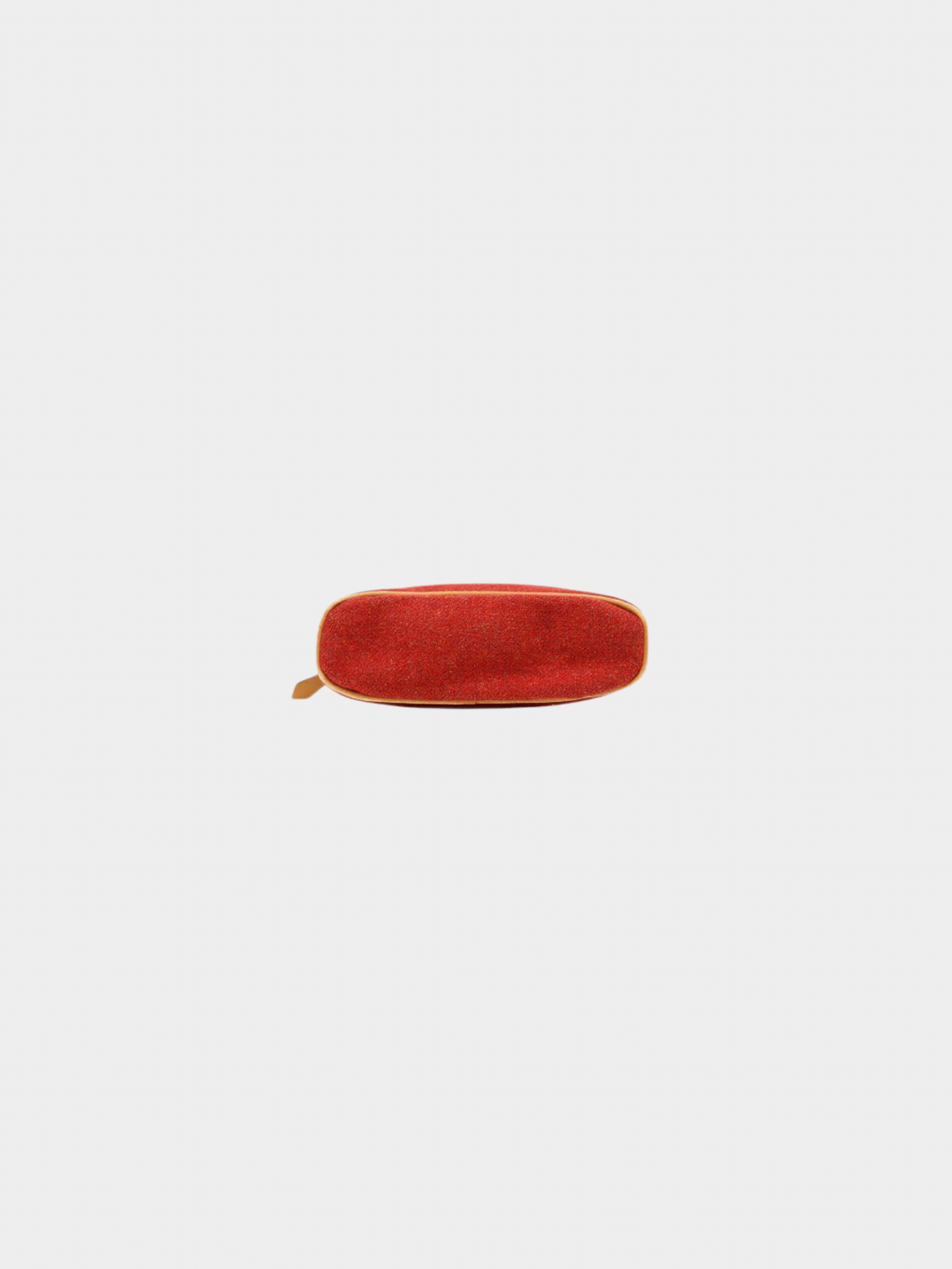 Hermès 2000s Red Canvas Bolide Pouch Mini