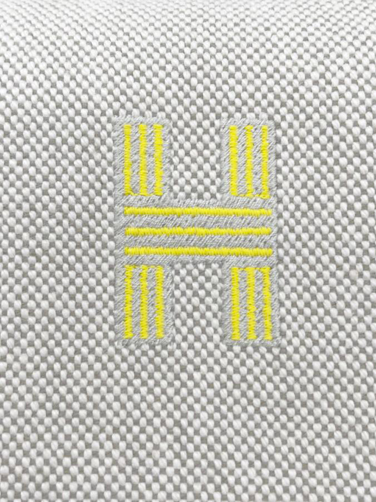 Hermès 2010s Grey and Jaune Citron Bride-a-Brac Bag
