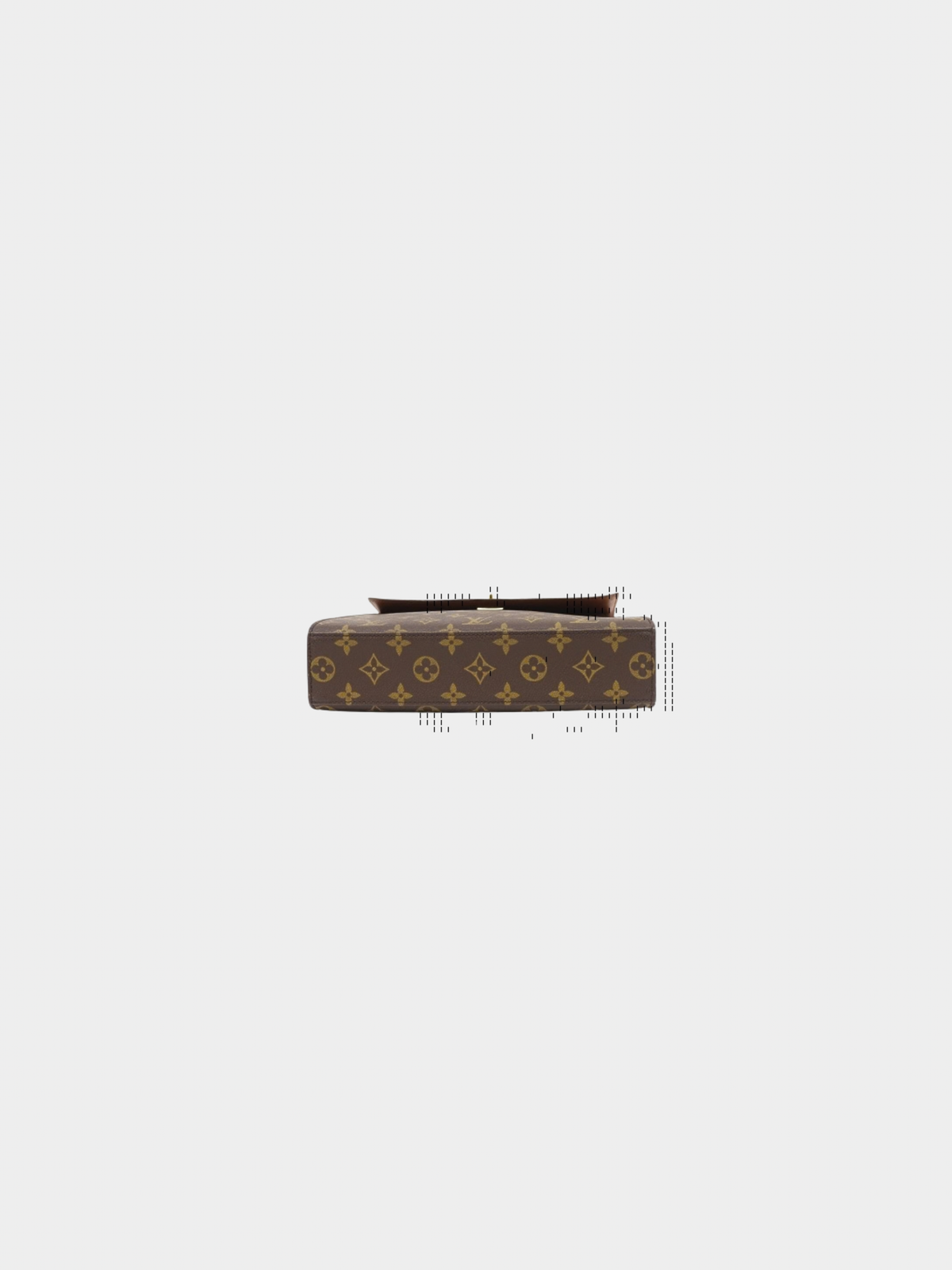 Louis Vuitton 1994 Monogram Marzelb Leather PVC Handbag