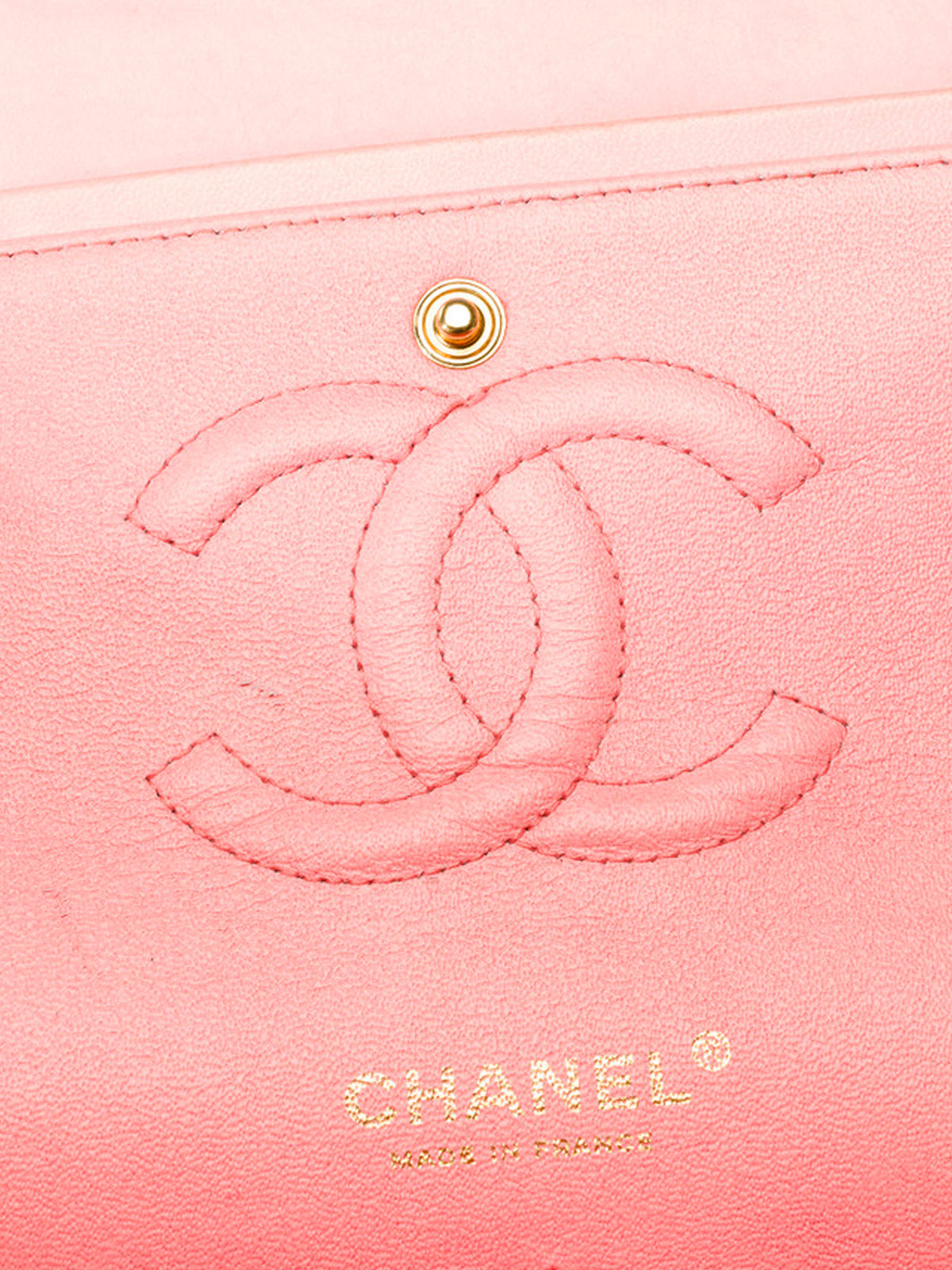 Chanel 2010 Pink Ombre Medium Classic Double Flap Bag