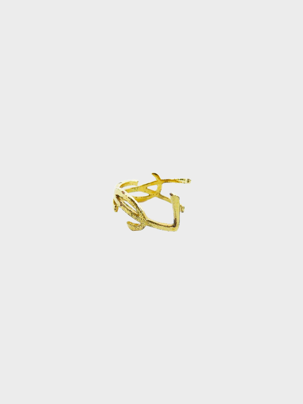 Yves Saint Laurent 2020s Gold Opyum Twist Ring