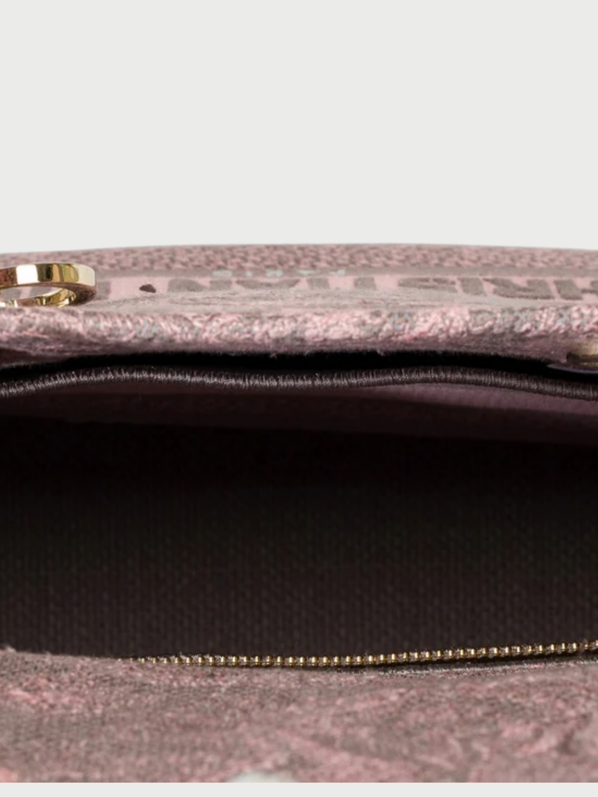 Christian Dior 2020 Pink Canvas Lady Dior D-Lite Bag