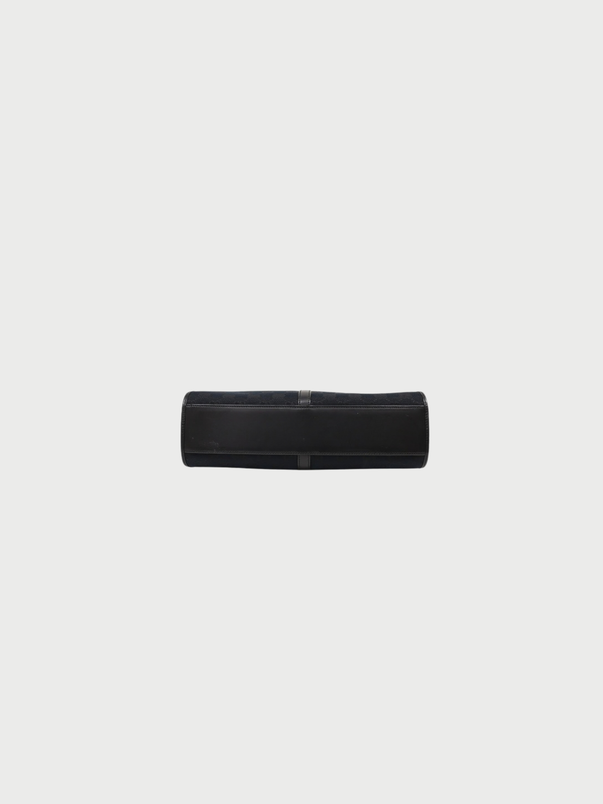 Gucci 1990s Black GG Canvas Jackie Handbag