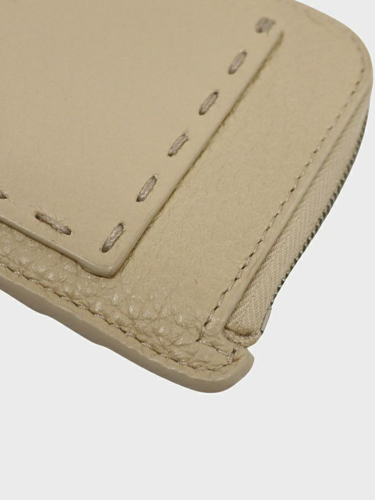 Fendi 2010s Ivory Leather Peekaboo Fragment Case