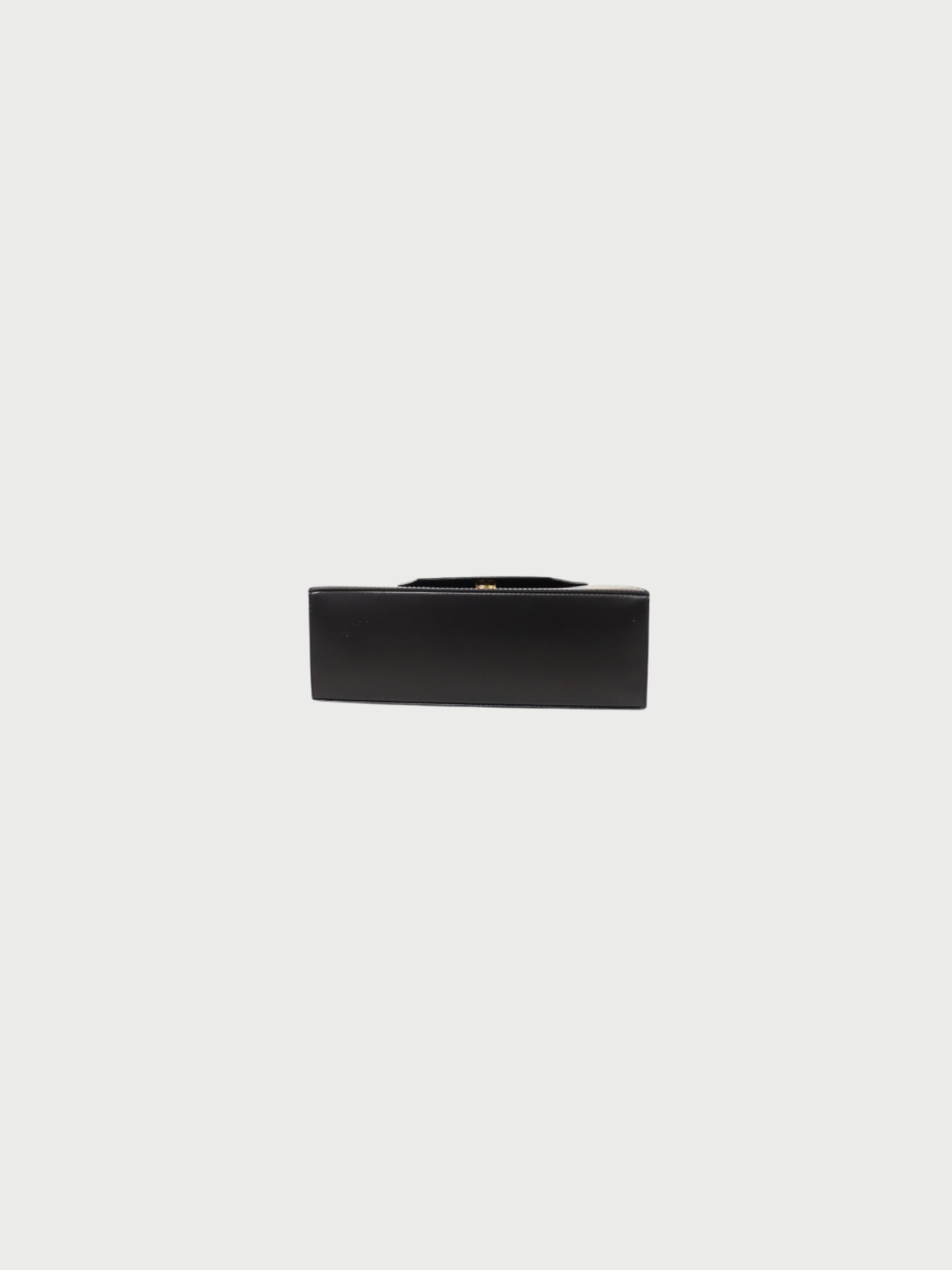 Celine 2010s Black Leather Chain Shoulder Bag