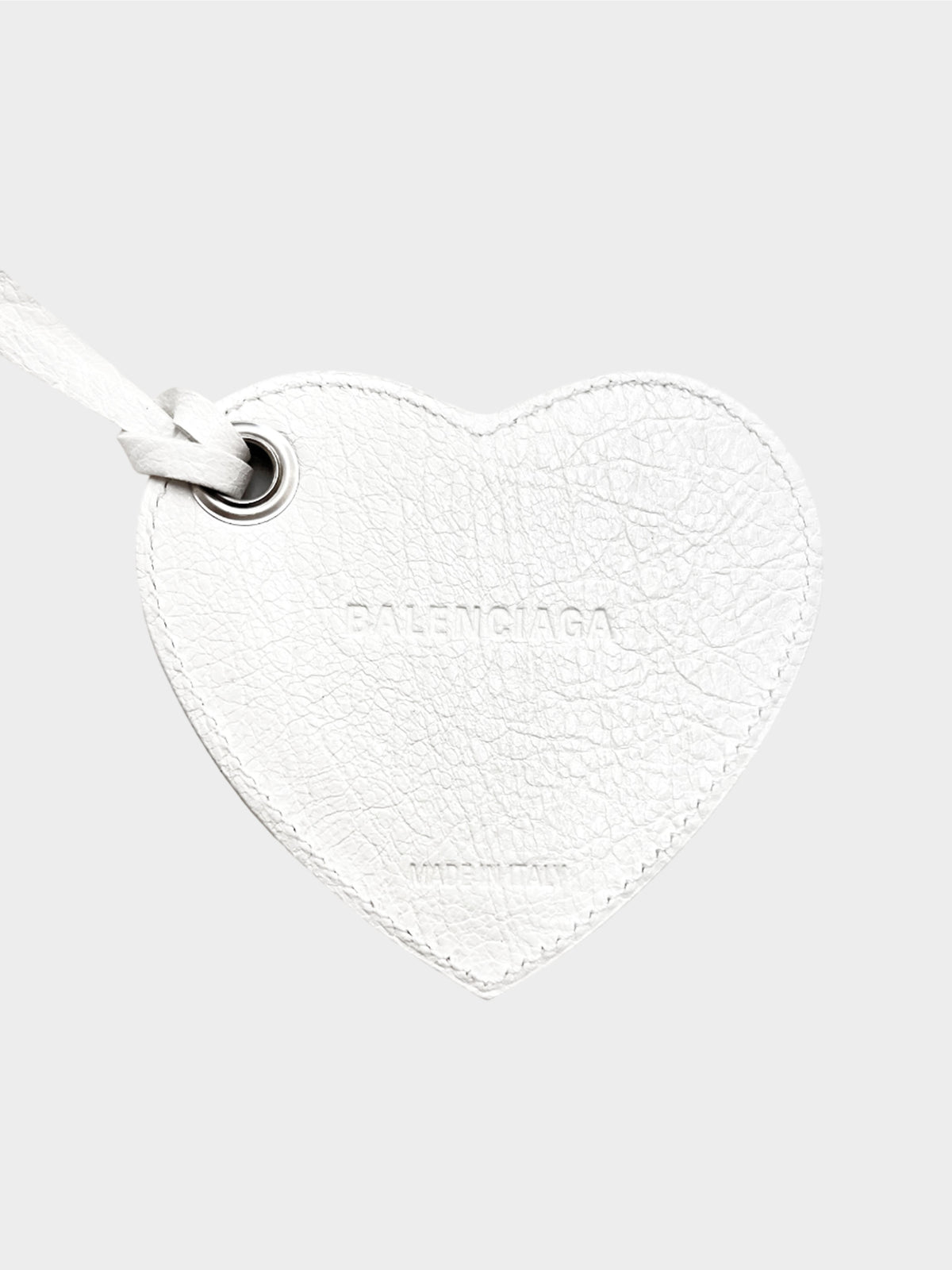 Balenciaga FW 2022 White Le Cagole XS Bucket Bag
