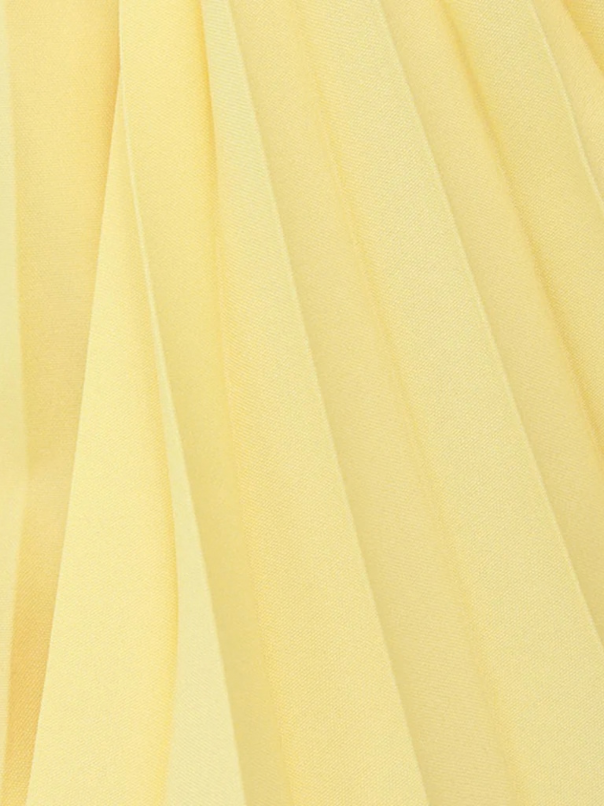 Celine by Phoebe Philo SS 2018 Yellow Pleated Skirt