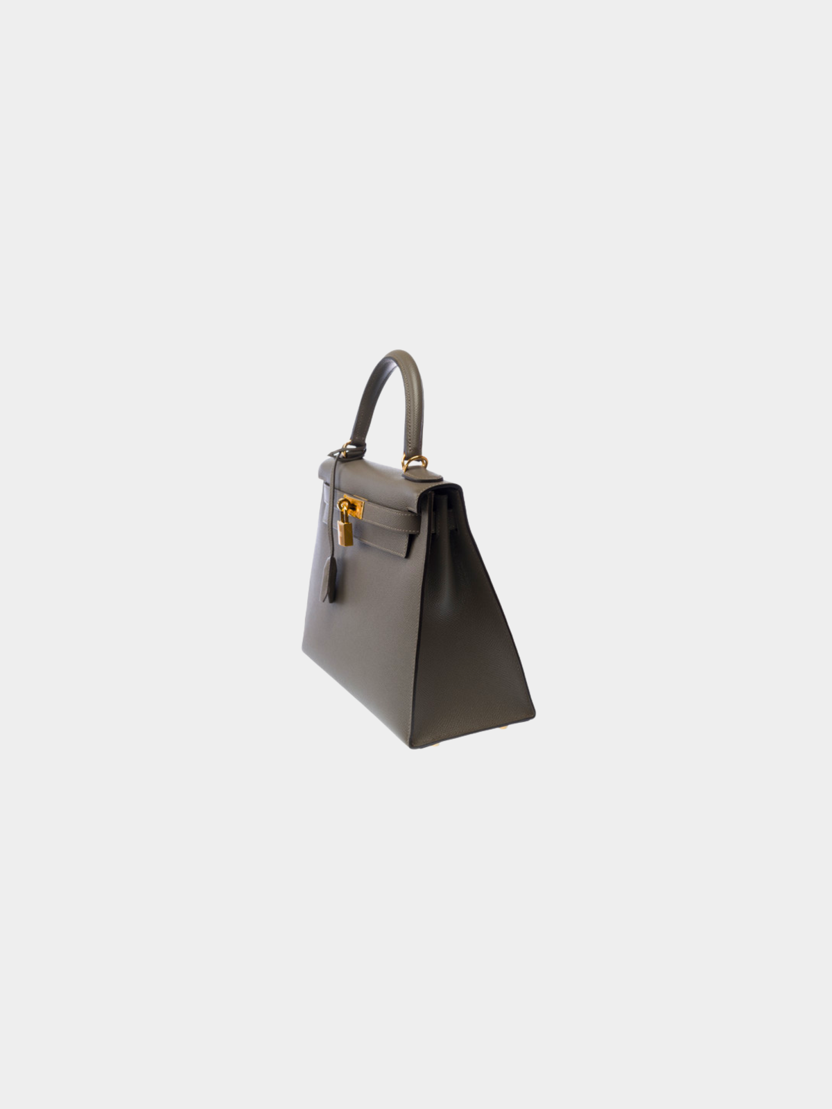 Hermès 2022 Grey Epsom Kelly 28 Sellier Bag
