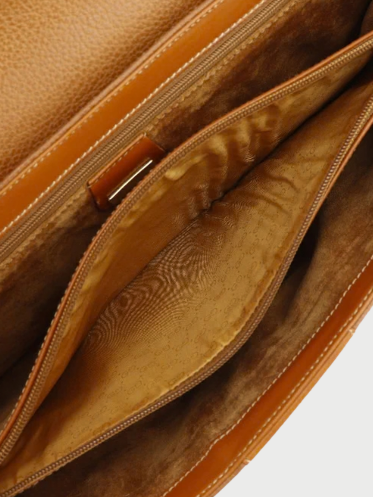 Gucci 1980s Brown Calfskin Old Gucci Tote Bag