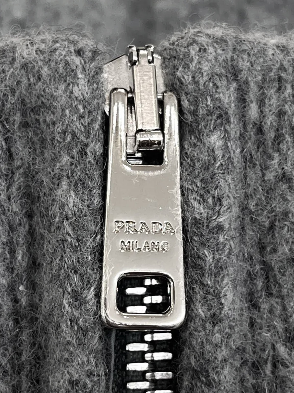 Prada 2021 Grey Down-filled Puffer Jacket
