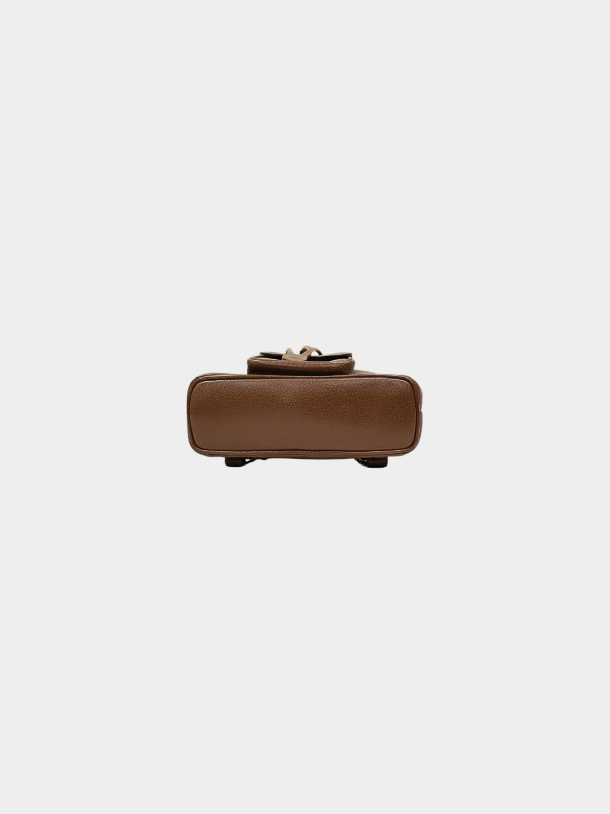 Gucci 2000s Brown Bamboo Leather Backpack