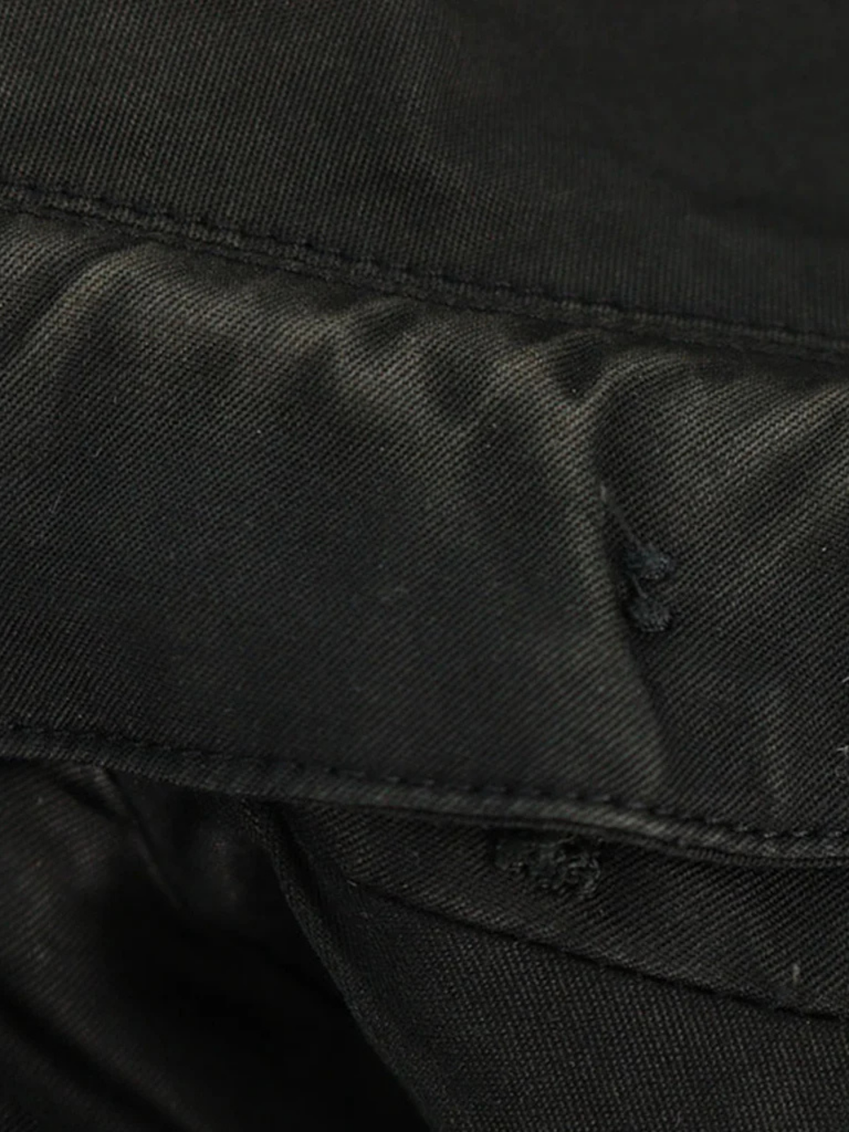 Maison Martin Margiela 2004 Dark Navy Cotton Coat