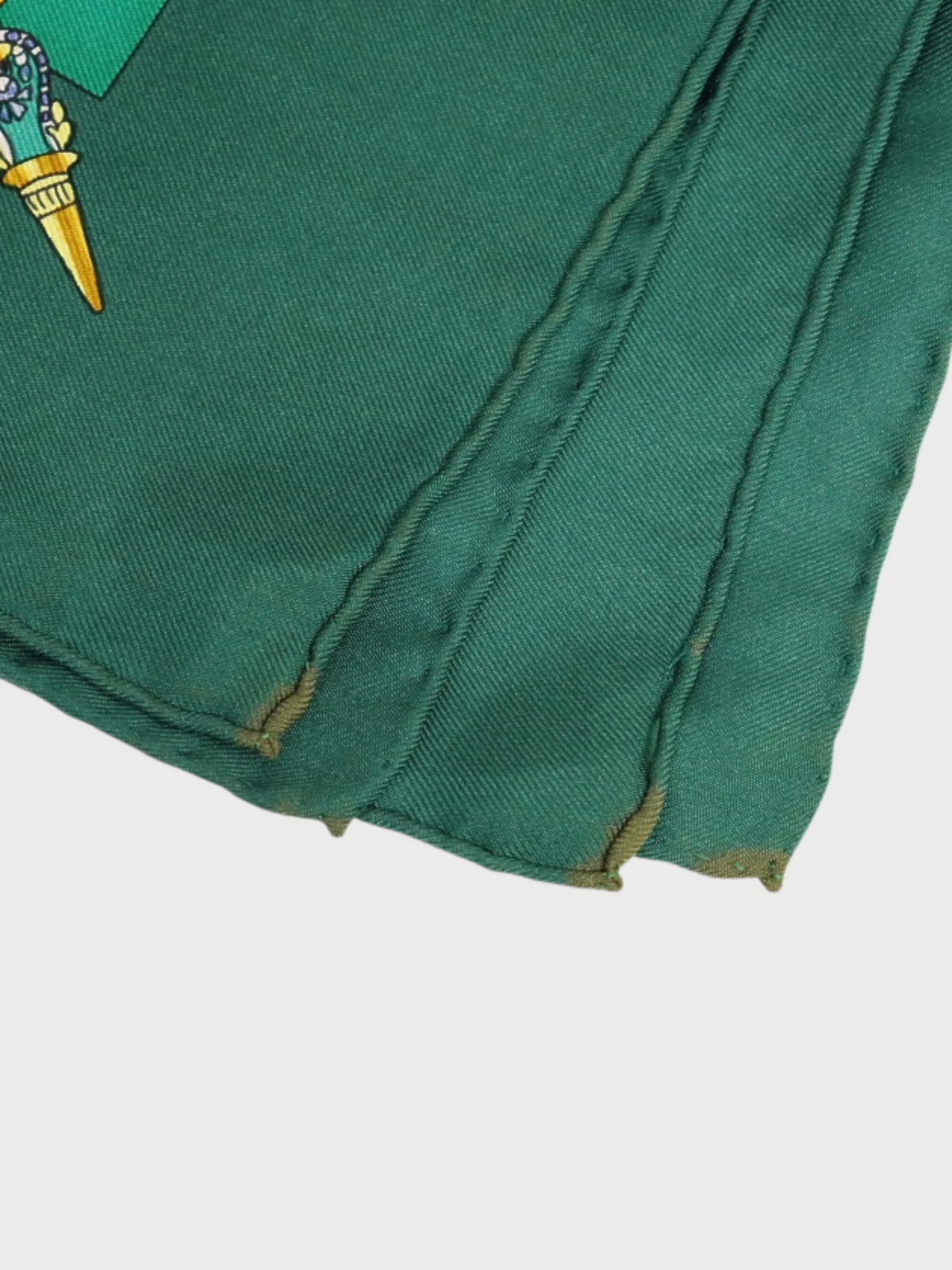 Hermès 2000s Multicolor Silk Classic Carré 90 Scarf
