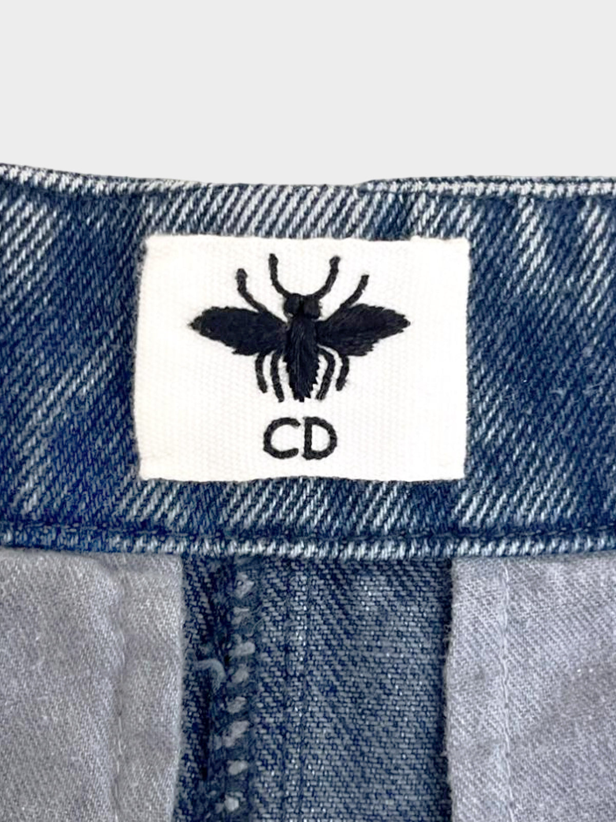 Christian Dior 2020s Blue Denim Skort